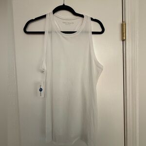 Outdoor Voices White Longline Tank